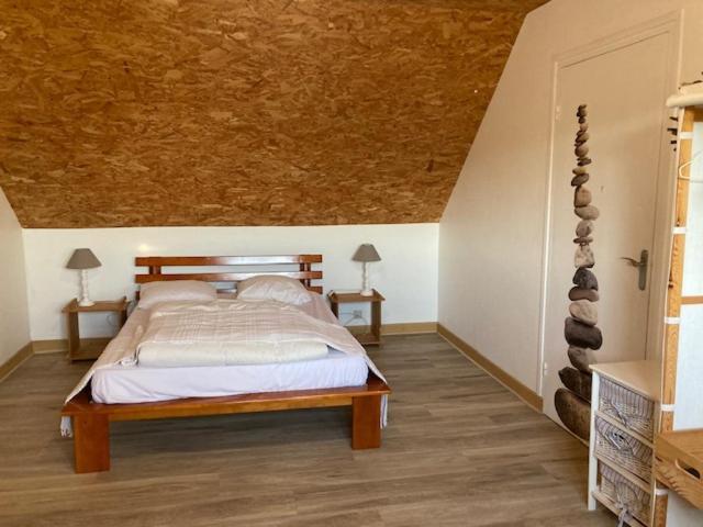 Ferienwohnung Roscanvel: Duplex Dans Maison Vue Mer Exterior foto